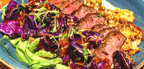 Keto Steak “Salad”