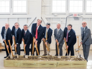 The groundbreaking at Cuisine Solutions' latest plant, in San Antonio, TX.